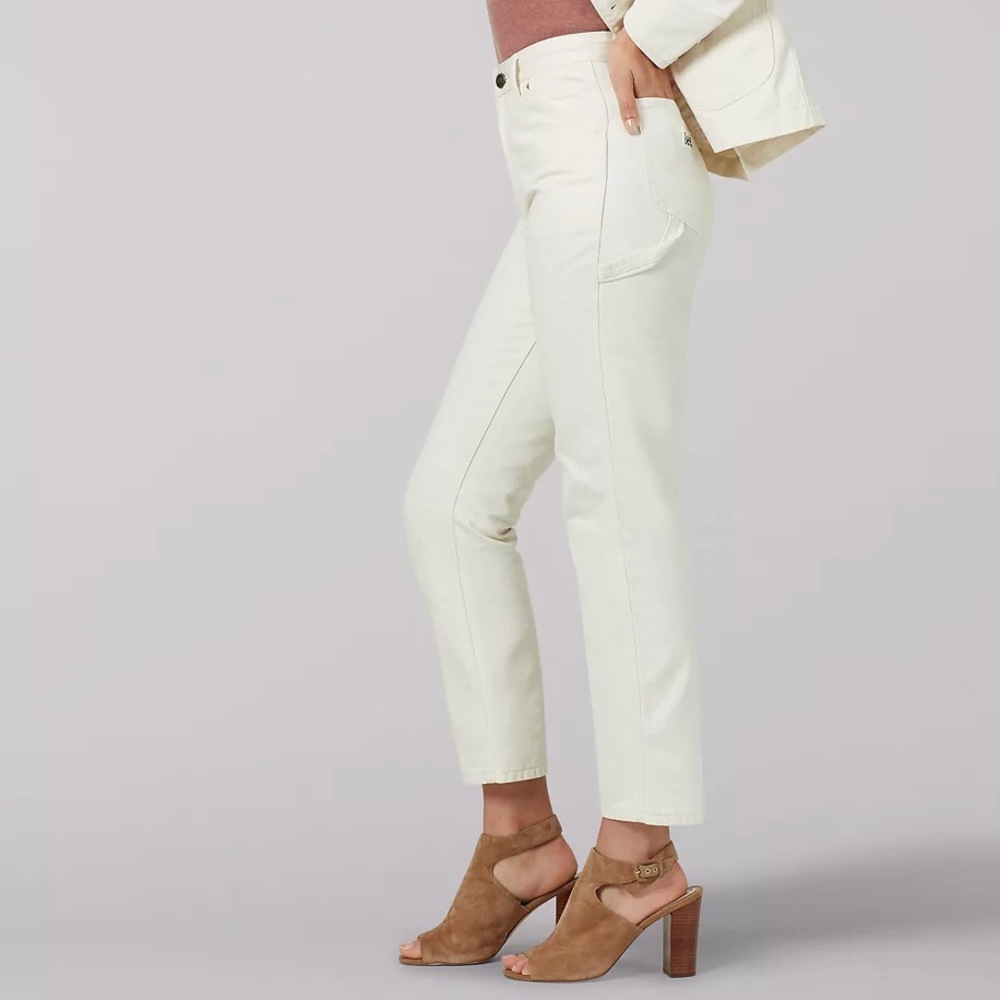 LEE: VINTAGE MODERN HIGH RISE DUNGAREE ANKLE